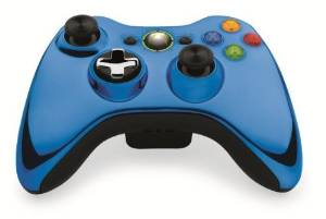360: CONTROLLER - MSFT - WIRELESS - CHROME BLUE (USED)